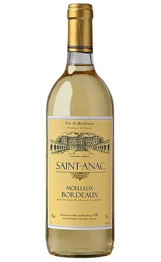 Сент Анак 2016 0.75 л фото вино Saint Anac Moelleux Bordeaux 2016 0,75 л