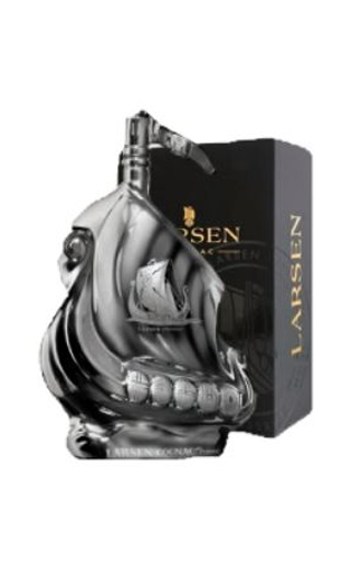 Ларсен Корабль Викингов Платина 0.7 л фото коньяк Larsen Viking Ship Ocean Platinum 0,7 л