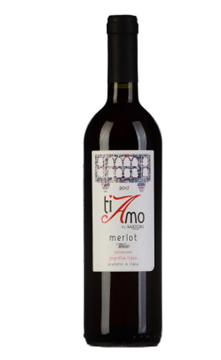 Ти Амо Мерло 0.75 л фото вино Ti Amo Merlot 0,75 л