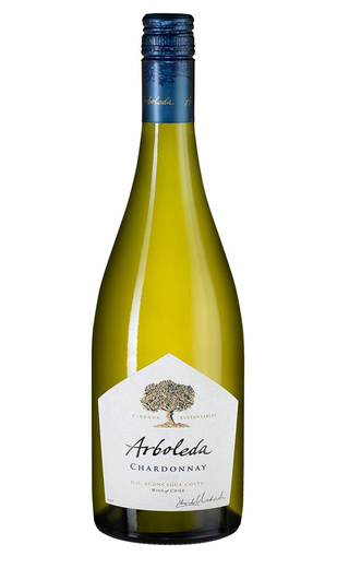 Вино Vina Arboleda Chardonnay 2018 0,75 л