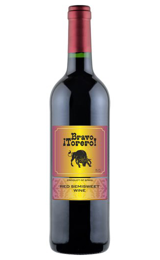 Вино Bodega Los Corzos Bravo Torero Red Semidulce 0,75 л
