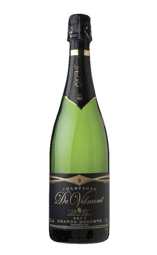 Де Вильмонт Брют Гранд Резерв Премьер Крю 0.75 л фото шампанское De Vilmont Brut Grande Reserve Premier Cru 0,75 л