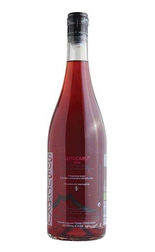 фото органическое вино Frank Cornelissen Susucaru Terre Siciliane Rosato 2018 0,75 л