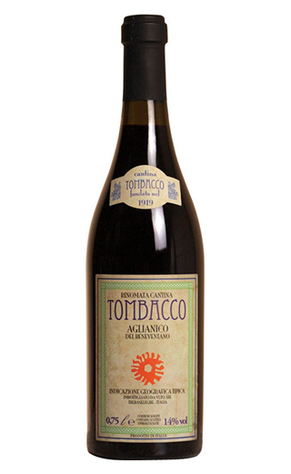 фото вино Tombacco Aglianico del Beneventano 2018 0,75 л