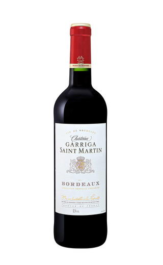 Шато Гаррига Сэн Мартэн Бордо 2017 0.75 л фото вино Chateau Garriga St. Martin Bordeaux 2017 0,75 л