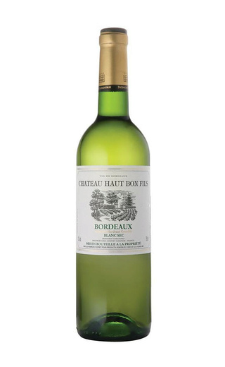 Вино Chateau Haut Bon Fils Bordeaux Blanc 2018 0,75 л