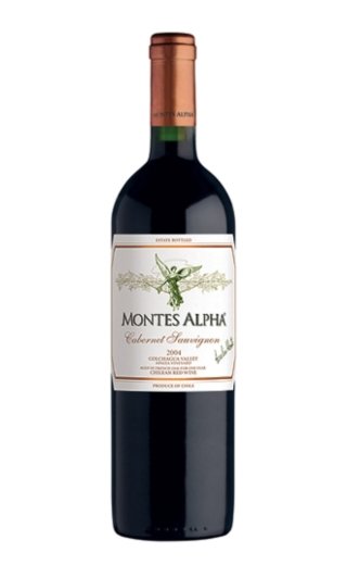 Вино Montes Alpha Cabernet Sauvignon 2017 0,375 л
