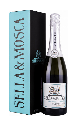 Селла и Моска Спуманте Брют 2017 0.75 л фото игристое вино Sella & Mosca Spumante Brut 2017 0,75 л