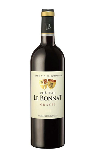Вино Chateau Le Bonnat Graves Rouge 2019 0,75 л