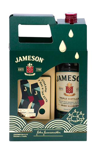 фото виски Jameson gift box 0,7 л