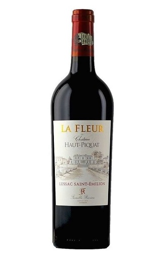 Вино La Fleur de Chateau Haut Piquat Lussac Saint-Emilion 2014 0,75 л