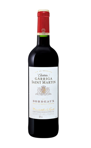 Вино Chateau Garriga St. Martin Bordeaux 2018 0,75 л