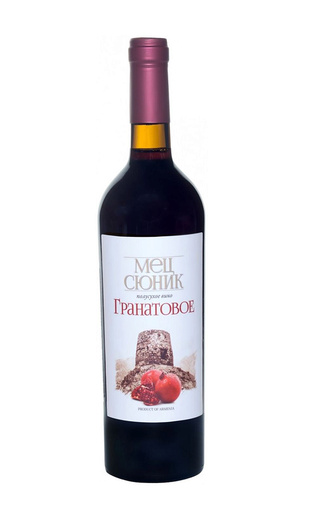 фото гранатовое вино Mets Sunik Pomegranate Semi Dry 0,75 л