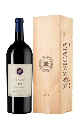 Вино Tenuta San Guido Sassicaia 2018 3 л