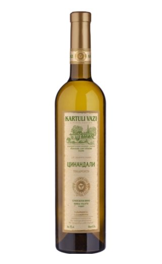 Картули Вази Цинандали 2020 0.75 л фото вино Kartuli Vazi Tsinandali 2020 0,75 л