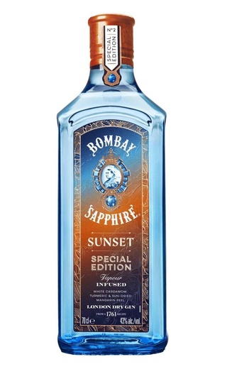 Бомбей Сапфир Сансет Спешл Эдишн 0.7 л фото джин Bombay Sapphire Sunset Special Edition 0,7 л