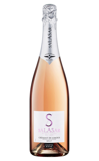 Салазар Креман де Лиму Розе Брют Карт Роз 0.75 л фото креман Salasar Cremant de Limoux Rose Brut Carte Rose 0,75 л