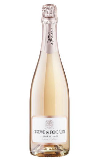 Гюстав де Фонкод Креман де Бордо Розе Брют 0.75 л фото креман Gustave de Foncaude Cremant de Bordeaux Rose Brut 0,75 л