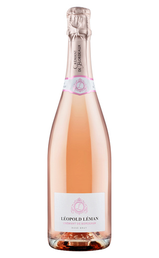 фото игристое вино Leopold Leman Cremant de Bordeaux Rose Brut 0,75 л