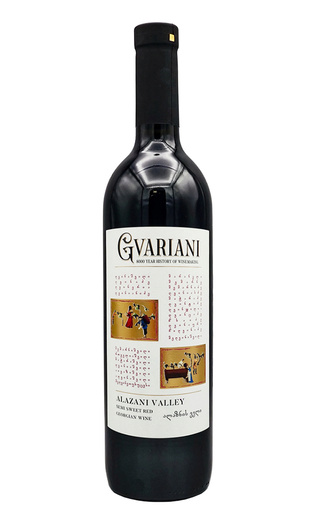 фото вино Gvariani Gvariani Alazani Valley Red 2022 0,75 л