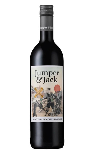 фото вино Stellenrust Jumper & Jack Baboon Brew Coffee Pinotage 2024 0,75 л