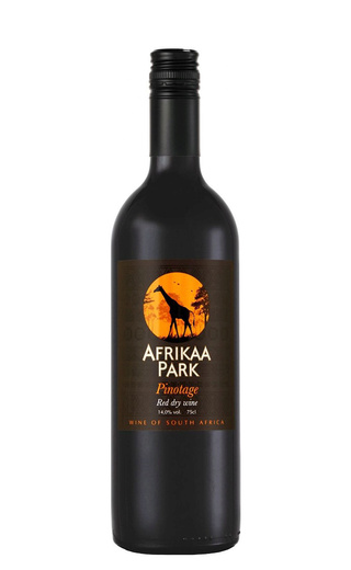 фото вино Perdeberg Afrikaa Park Pinotage 2024 0,75 л
