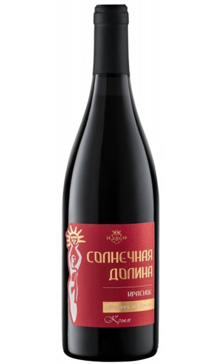 фото вино Solnechnaya Dolina Red Semi Sweet 2023 0,75 л