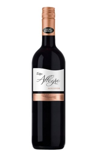 фото вино Cielo e Terra Gruppo Cantine Colli Berici Terre Allegre Sangiovese Puglia 2024 0,75 л
