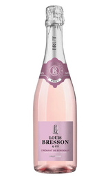 Игристое вино Louis Bresson & Co Cremant de Bordeaux Rose Brut&nbsp;0,75&nbsp;л