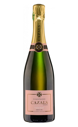 фото шампанское Claude Cazals Cuvee Rosee Grand Cru Brut 2021 0,75 л