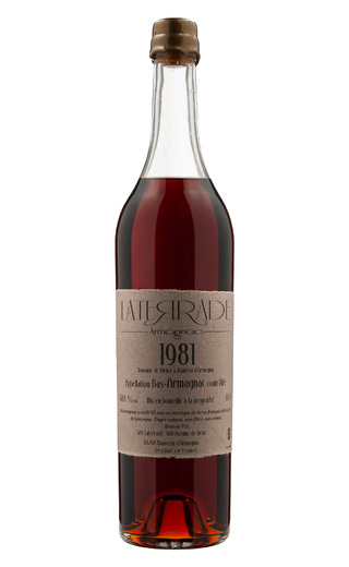 фото арманьяк Laterrade Domaine de Pichet Bas-Armagnac 1981 0,7 л