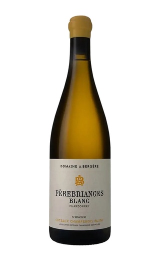 фото шампанское A. Bergere Ferebrianges Blanc Coteaux Champenois 2020 0,75 л
