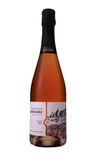 фото шампанское A. Bergere Rose Brut 2019 0,75 л