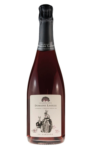 фото шампанское Domaine Lagille La Garenne Rose de Saignee Brut Nature 2022 0,75 л