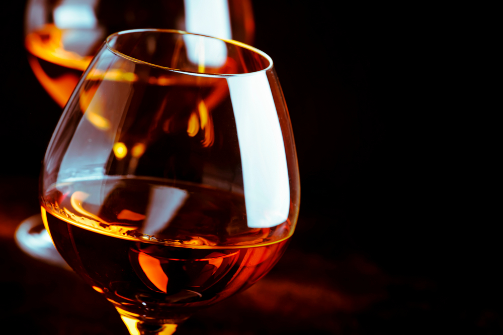 Бокал коньяка