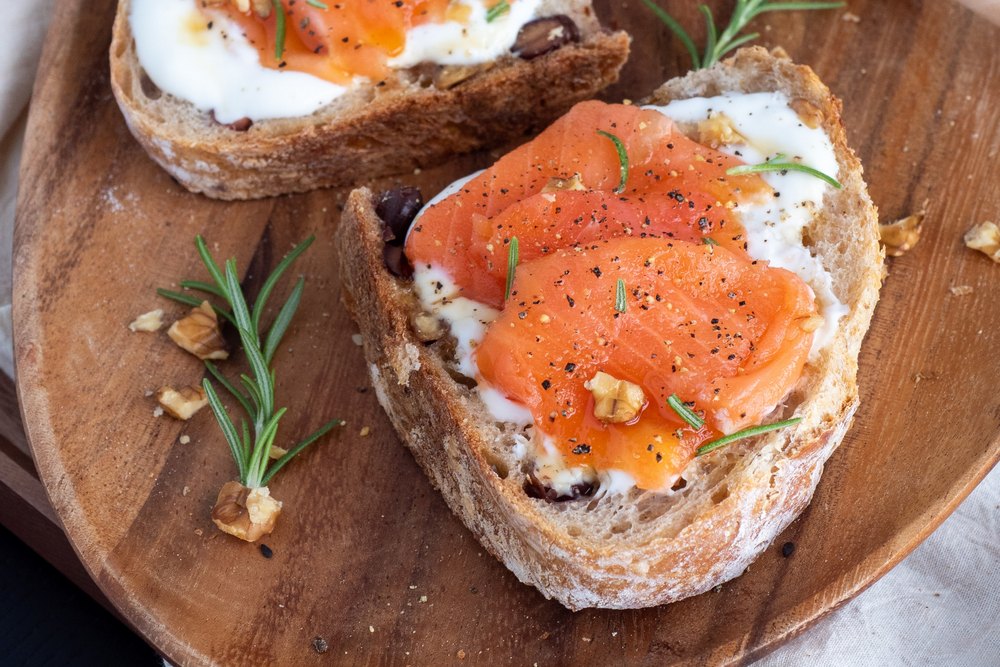 Бутерброды к шампанскому