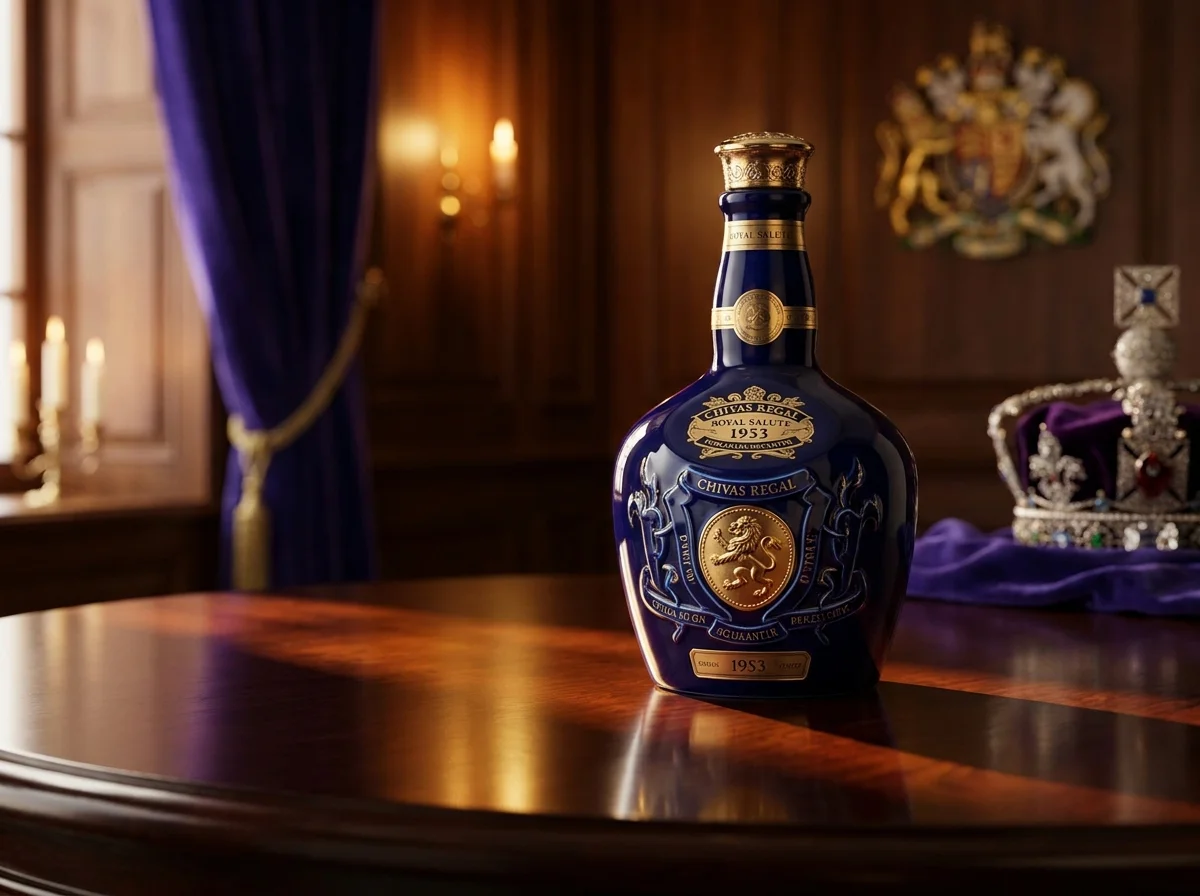 Коллекционный виски Chivas Regal Royal Salute 1953 года