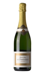 Игристое вино De Perrier Blanc de Blancs Demi-Sec 0,75 л