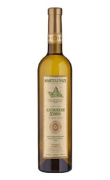 Вино Картули Вази Алазанская Долина Белое полусладкое