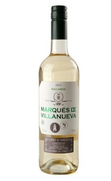 Вино Grandes Vinos y Vinedo Marques de Villanueva Macabeo 0,75 л