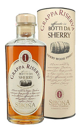 Граппа Sibona Riserva Sherry Wood Finish 0,5 л