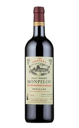 Вино Chateau Haut-Bages Monpelou 2014 Cru Bourgeois AOC Pauillac 0,75 л