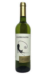 Вино Navarro Lopez Cuatro Gatos Blanco Seco 0,75 л