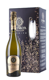 Игристое вино Российское Буржуа Золотое Полусладкое 0,75 л