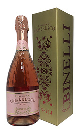 Ламбруско Mastro Binelli Lambrusco Binelli Premium Dell’Emilia IGT Rosato Amabile&nbsp;0,75&nbsp;л