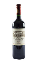 Вино Le Clos du Manoir Bordeaux Rouge 2016 0,75 л