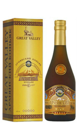 Коньяк Грейт Велли 5 звезд 0,5 л