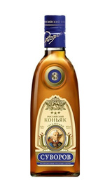 Коньяк Суворов 3 года