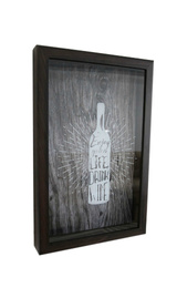 Копилка для винных пробок Enjoy Your Life Drink Wine Венге