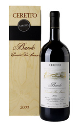 Вино Ceretto Barolo Cannubi San Lorenzo 2003 1,5 л